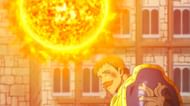 Escanor (A powerful anime fire user character) (Image via A-1 Pictures)